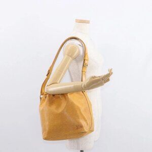LOUIS VUITTON Epi Petit Noe Shoulder Bag Yellow